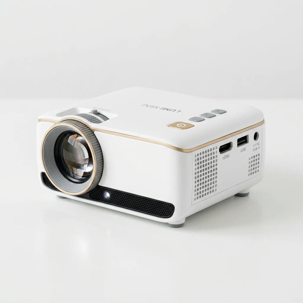 Smart HD LED Home Cinema Projector (WiFi & Bluetooth)